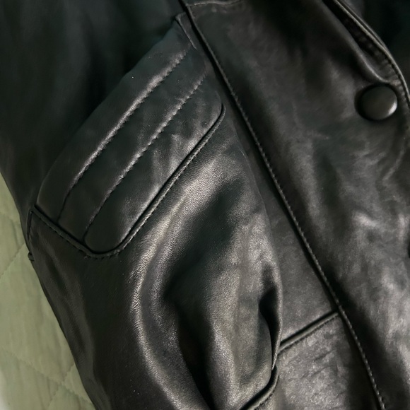 Vintage G III Leather Boho Hippie Coat - Picture 4 of 13